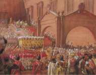 Edelfelt Albert Gustaf Aristides Emperor Nicholas II on the Red Porch after his Coronation - Hermitage